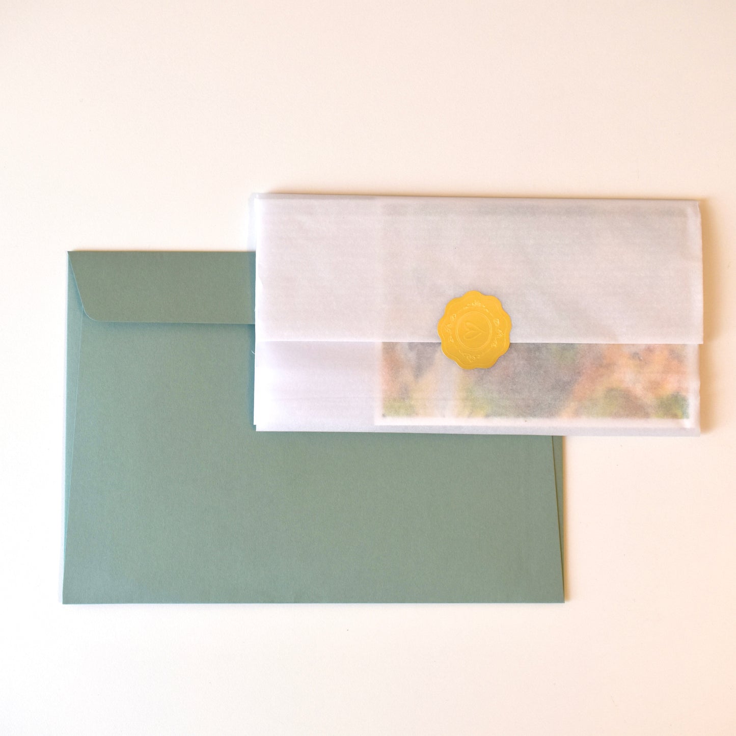 HerPenpals monthly subscription postcard art and cozy handwritten note